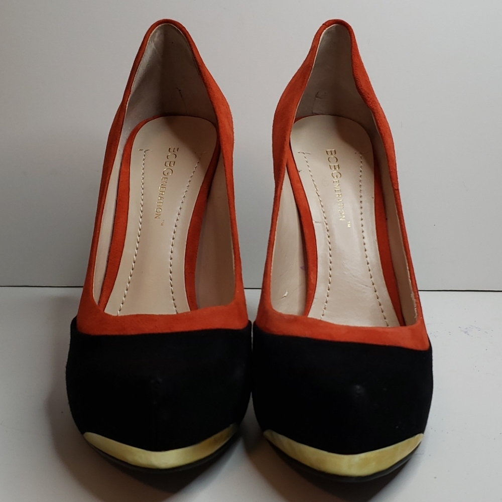 BCBGeneration Suede Stiletto Heels- Sz 6.5, EUC - Picture 4 of 6
